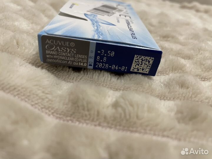 Линзы контактные acuvue oasys двухнедельные