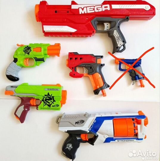 Набор бластеров nerf нерф