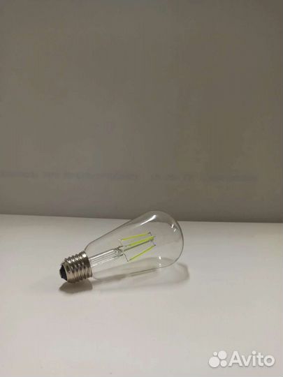 Зелёная светодиодная ретролампа