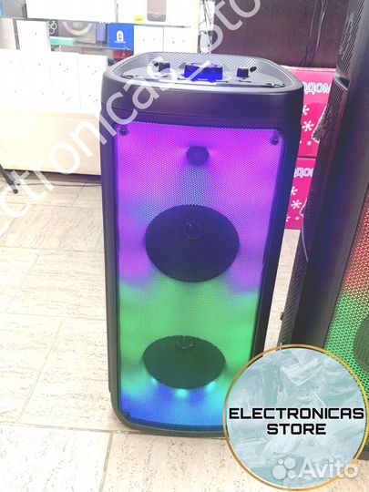 Колонка с Микрофоном ZQS-8215 Light Blue