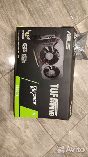 Видеокарта Asus 1660ti