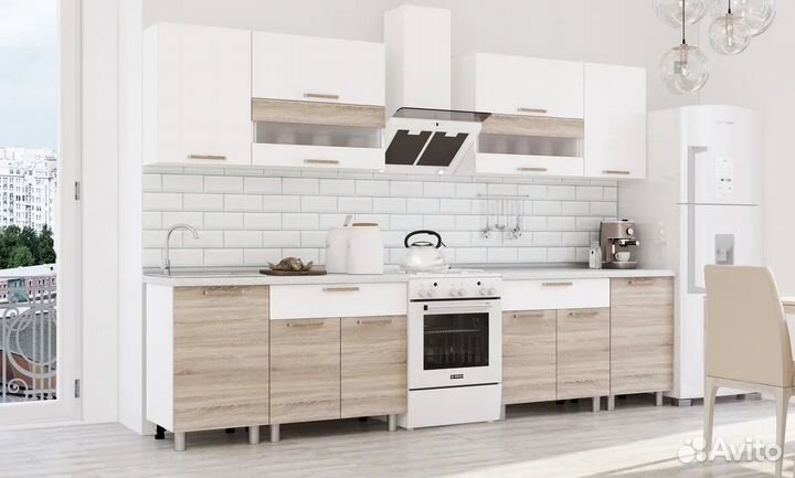 Готовая кухня Айсбери 2,4 м