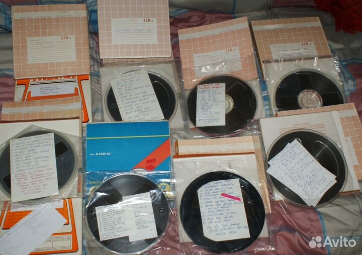 Магнитофонная лента запись на катушках 500 м