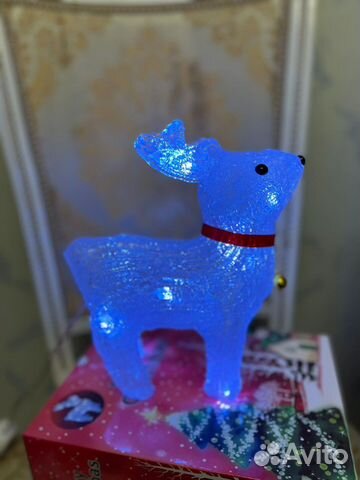 Новогодний светящийся олень
