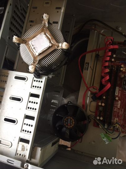 Материнская плата с процессором intel dual core