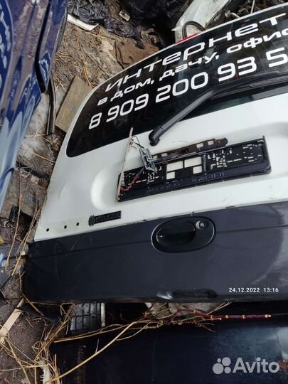 Дверь багажника Renault Kangoo