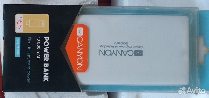 Внешний аккумулятор canyon CNS-tpbp10W 10000 мА/ч