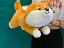 Мягкая игрушка -собака Корги 50см