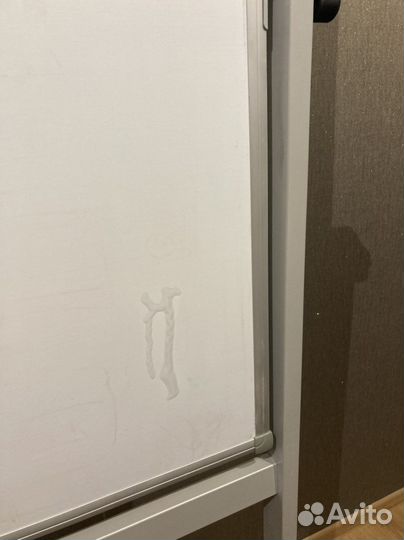 Доска двусторонняя флипчарт и меловая