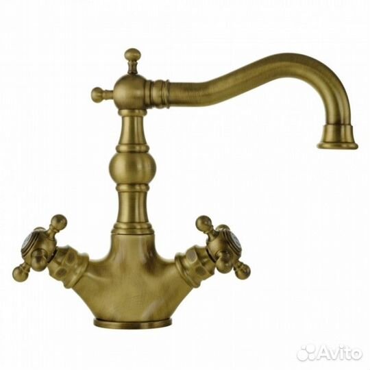 Смеситель для раковины Migliore Arcadia 18382 бронза