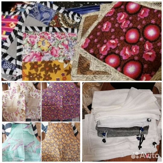 Нужные мелочи:фартуки, прихватки, мешки для стирки