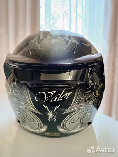 Мотошлем xpeed размер 58, вес 1490 гр