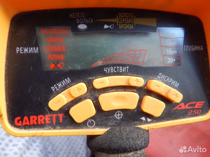 Прокат металлоискатель гаррет 250-асе