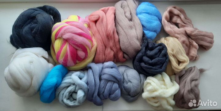 Шерсть для валяния