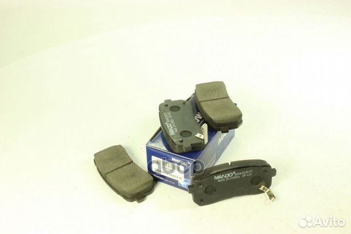 Колодки тормозные, задние MPH43 Mando