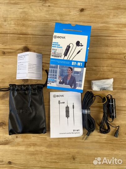 Микрофон петличный boya BY-M1 новый