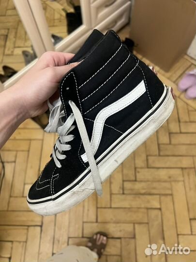 Кеды vans высокие 39