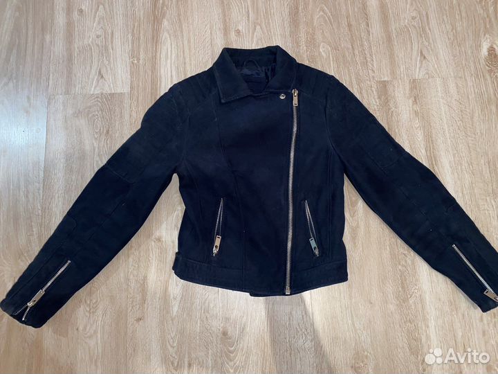 Куртка замшевая женская