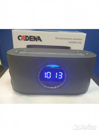 Колонка беспроводная портативная cadena M8, серая