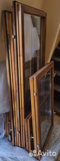 Дерявянные окна со стеклопакетом