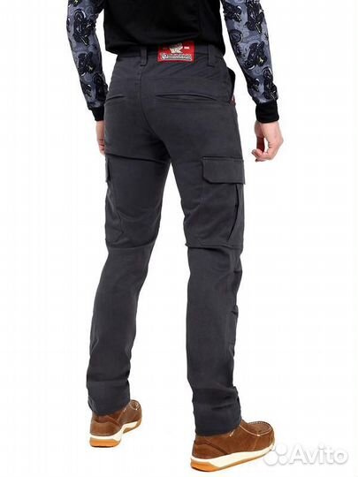 Мотобрюки starks Cargo python tactic Серые
