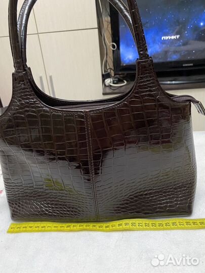 Сумка натуральная кожа ferre collezioni