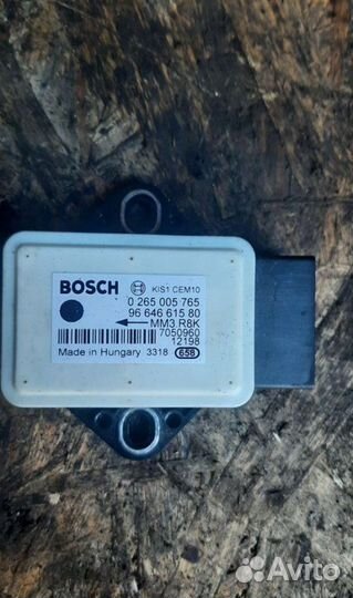 Датчик ускорения Peugeot 408 1.6T AT