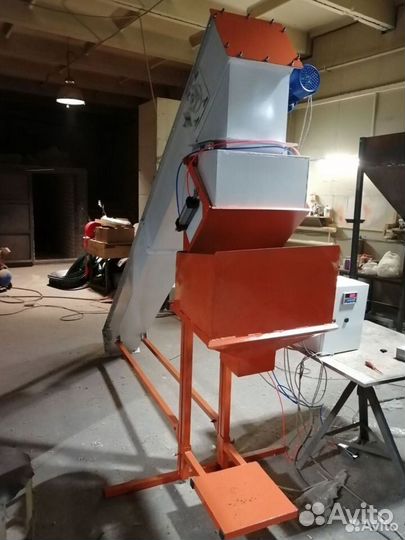 Весовой дозатор дв-7 для угля, топливных гранул