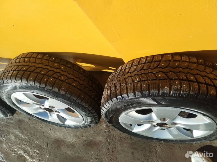 Диски р 14 5*100 с зимней резиной