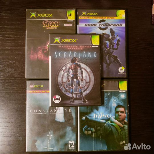 Диски на Xbox Original