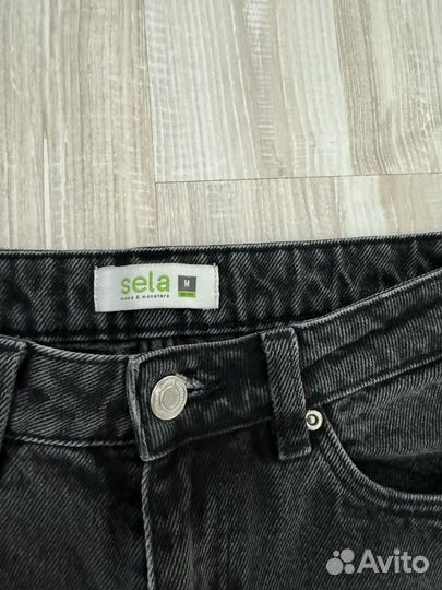 Джинсы sela mom fit