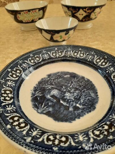 Блюдо старинное николаевское