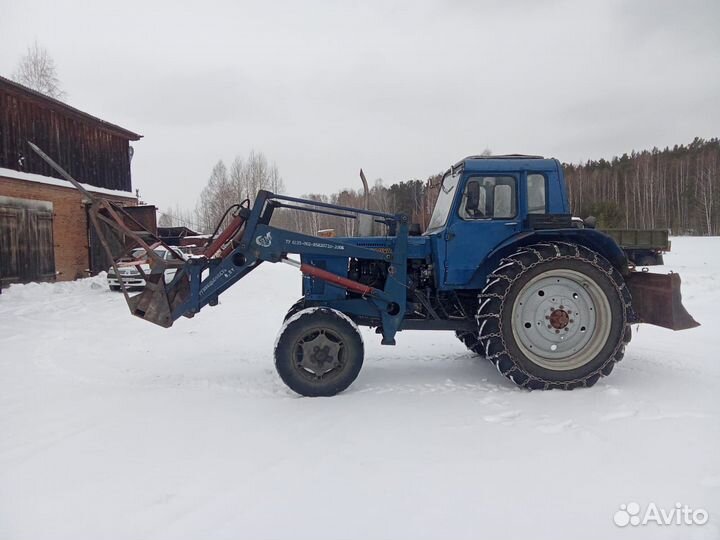 Мини-трактор МТЗ (Беларус) 082 с КУН, 1981