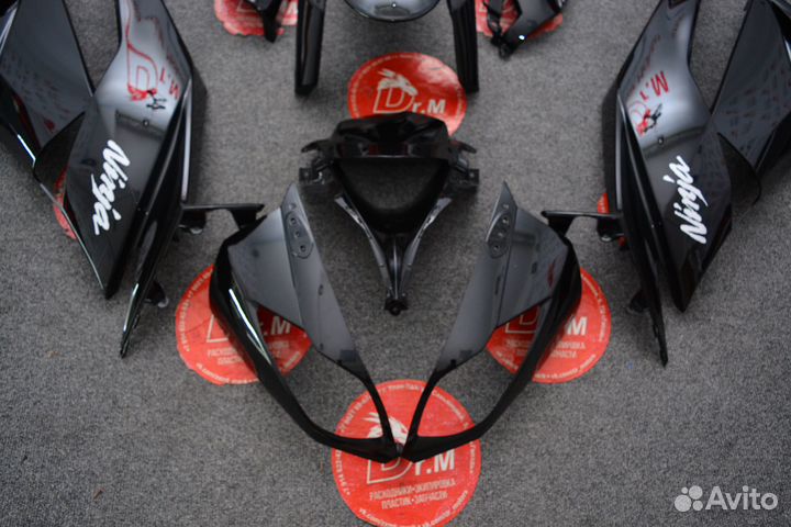 Kawasaki zx6r 09-12 09 10 11 12 пластик в наличии