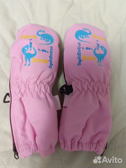 Варежки детские непромокаемые