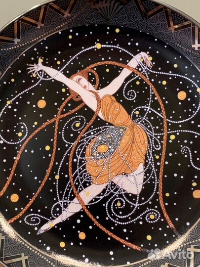 Настенные декоративные тарелки Арт-деко Ерте(Erte)