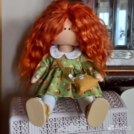 Текстильная игровая кукла Мария