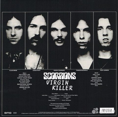 Scorpions / Virgin Killer (Special Edition)(Colour