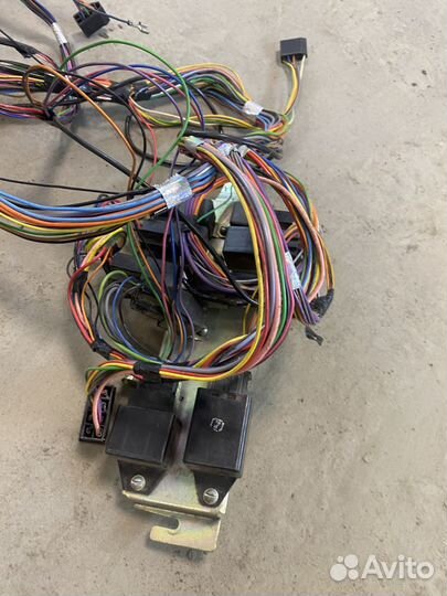 Подкапотная проводка газ 3102