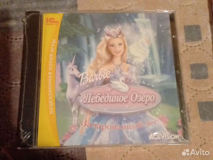 Компьютерные игры Барби новые диски для пк