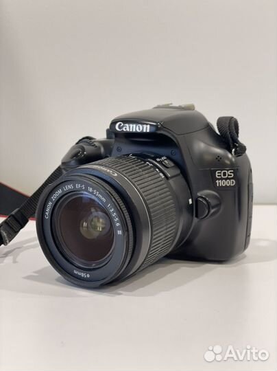 Зеркальный фотоаппарат canon eos 1100d
