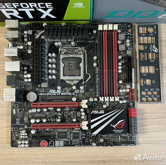 Материнская плата asus maximus IV gene-Z lga1155
