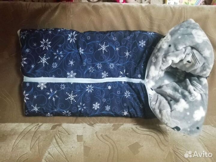 Конверт на выписку зимний