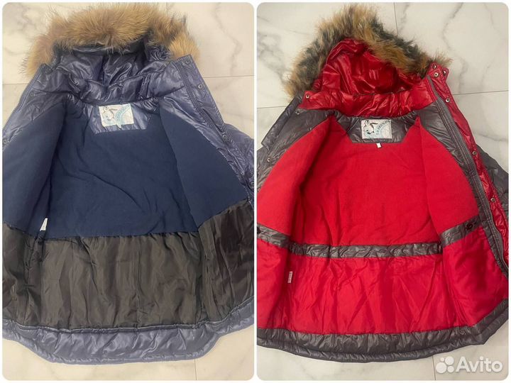 Куртка новая зимняя на мальчика 152