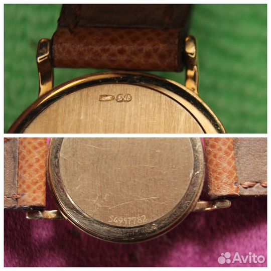 Женские золотые часы Omega