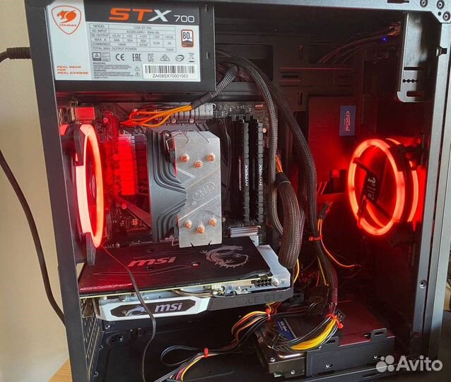 Игровой пк GTX 1660/ AMD Ryzen 5 2600/16gb