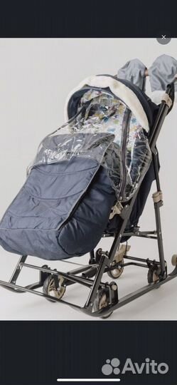 Коляска санки