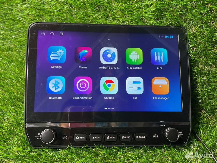Магнитола андроид в стиле тесла