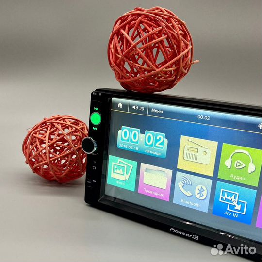 Магнитола 2 din Pioneer (новая)