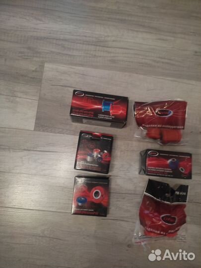 Сайлентблоки полиуретановые, комплект ваз 2114